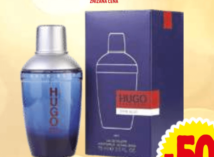 Moška toaletna voda Hugo Boss 75 ml Akcija v trgovini E.Leclerc