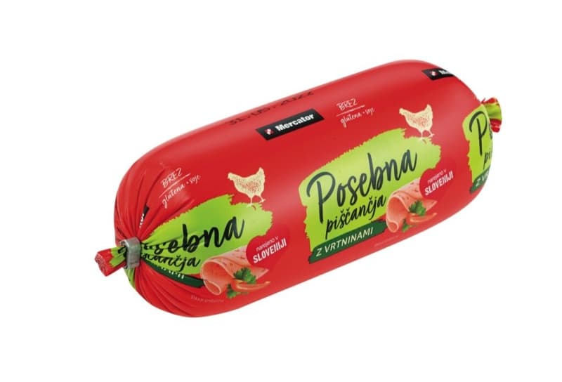 Posebna piščančja salama 400 g Mercator Akcija v trgovini Mercator