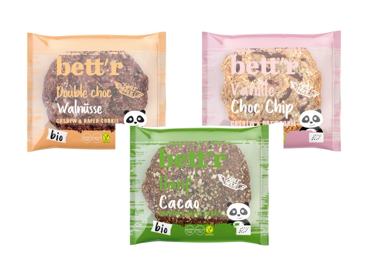 BETT'R Bio veganski piškot 50 g Akcija v trgovini Lidl