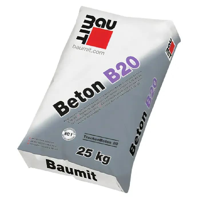 Betonska mešanica Baumit All in Beton 25 kg Akcija v trgovini Merkur