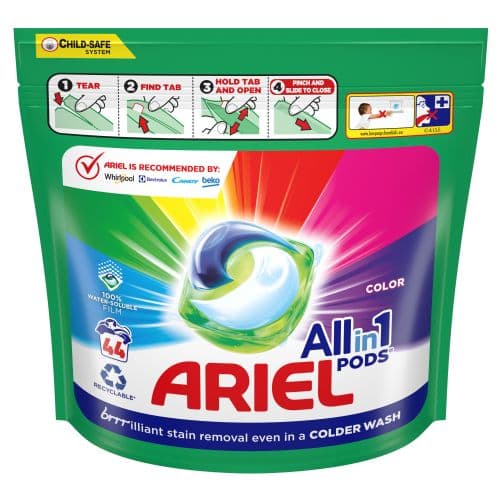 Kapsule za pranje perila Ariel 60/1 Akcija v trgovini E.Leclerc