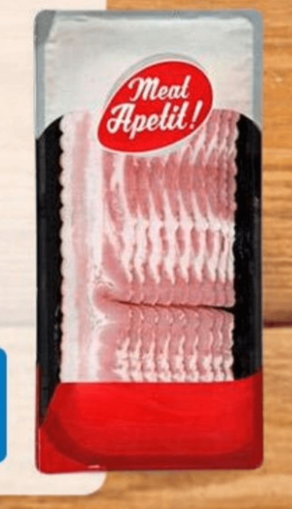 Meat Apetit! dimljena kuhana slanina, rezine 150 g Akcija v trgovini Eurospin