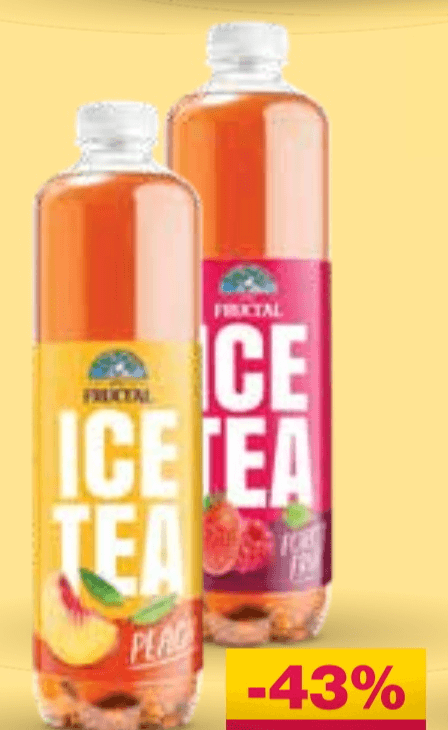Ledeni čaj Fructal 1.5 l Akcija v trgovini Mercator