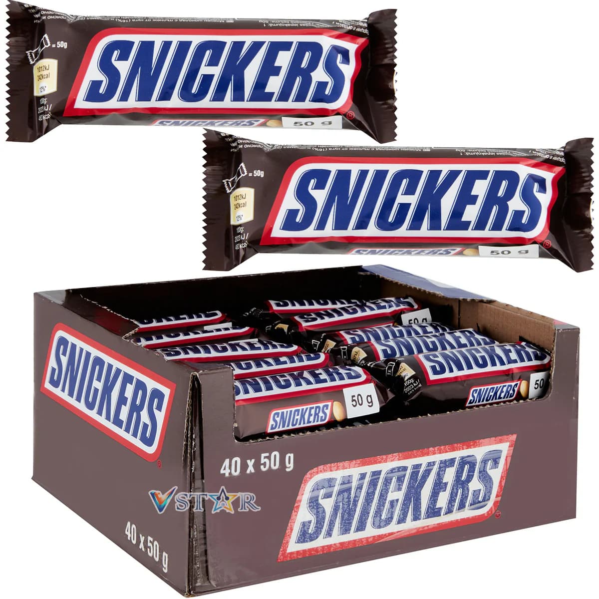 SNICKERS Čokolada 40 x 50 g Akcija v trgovini Lidl