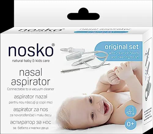 Nosko aspirator za čiščenje nosu za dojenčke in novorojenčke 1 kos Akcija v trgovini Dm