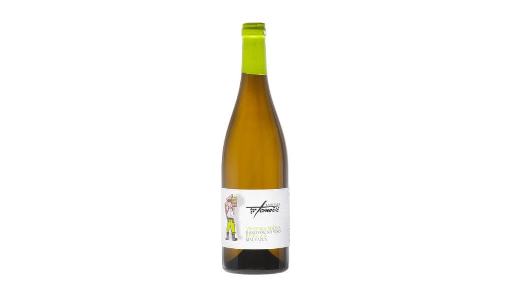 Kmetija Tomažič kakovostno vino ZGP Malvazija 0,75 l Akcija v trgovini E.Leclerc