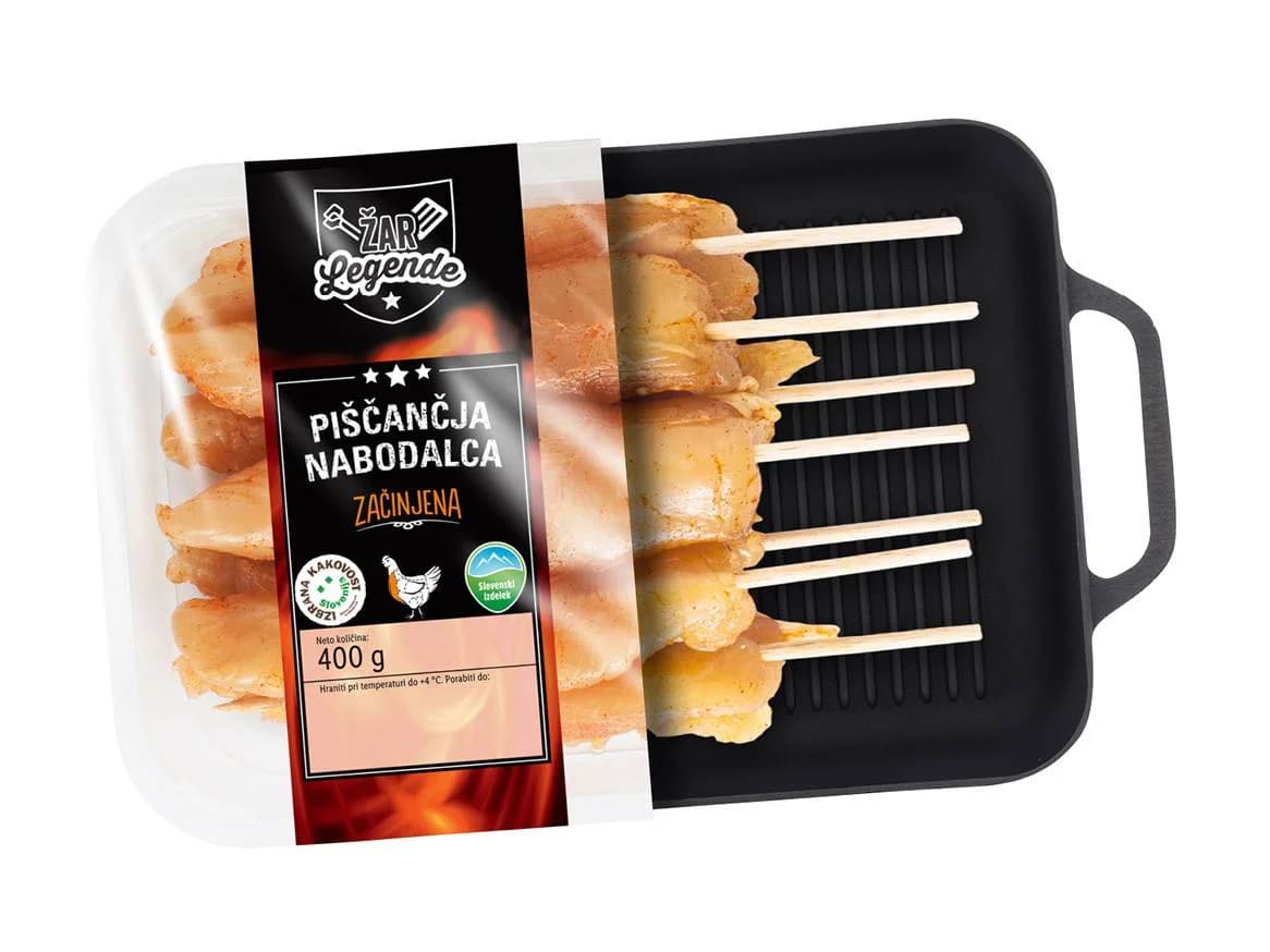 Žar legende sveža piščančja nabodala 400 g Akcija v trgovini Lidl