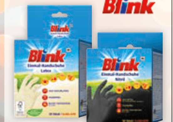 Blink rokavice za enkratno uporabo Akcija v trgovini Mueller