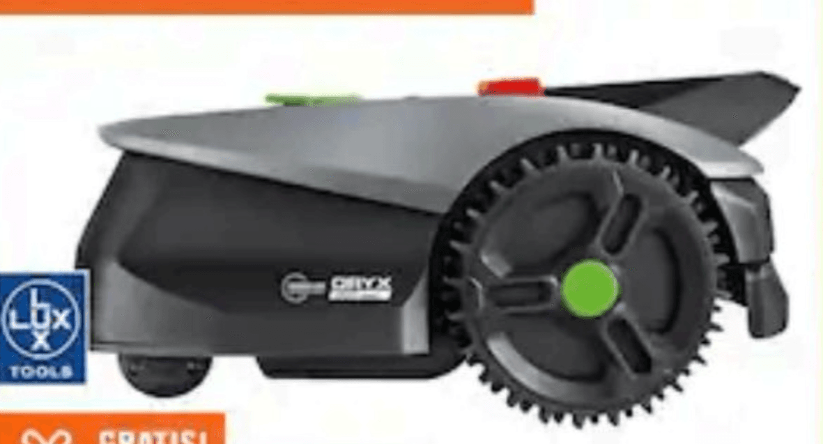 Robotska kosilnica LUX-TOOLS Akcija v trgovini Obi