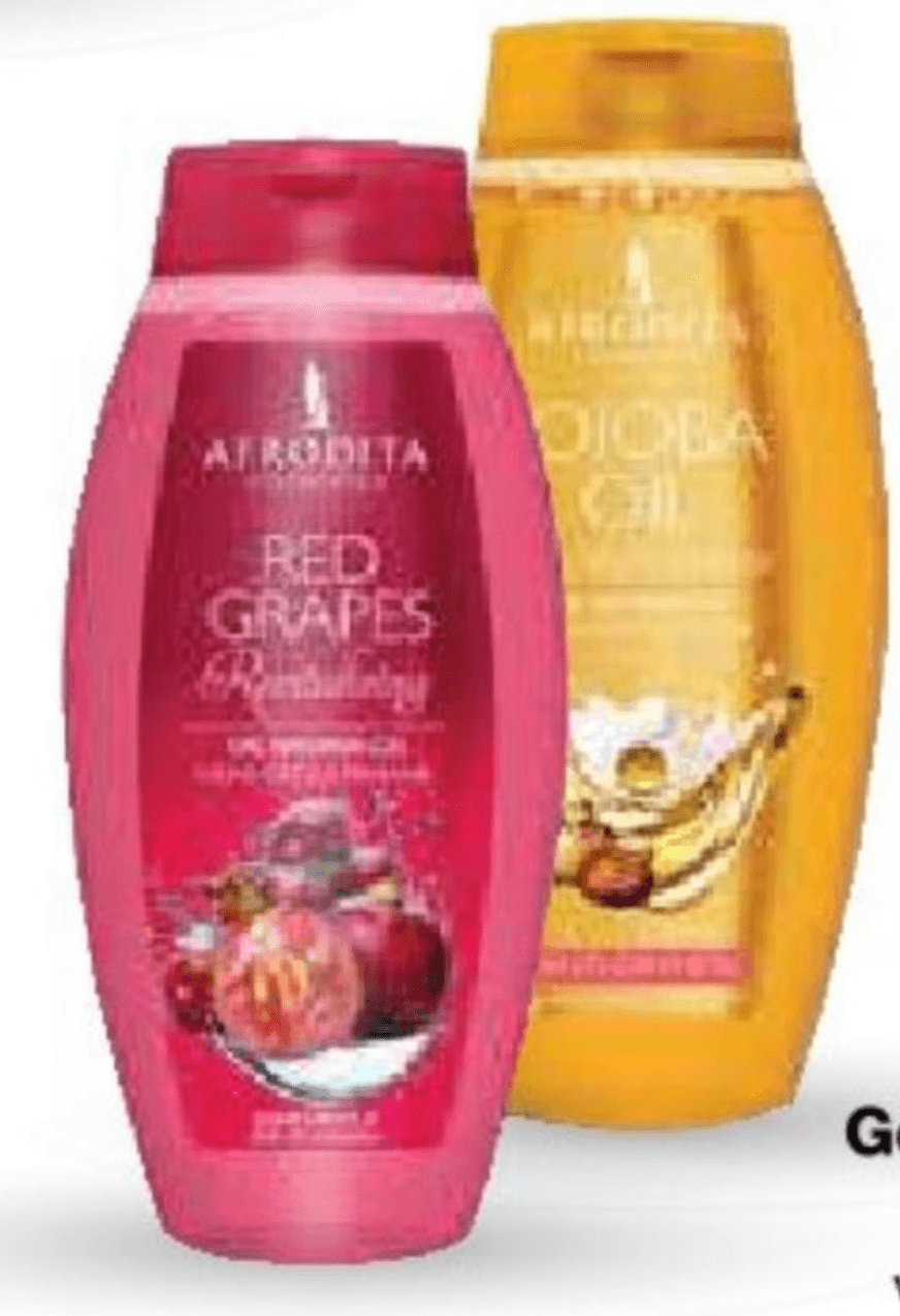 Gel za prhanje Afrodita 250 ml Akcija v trgovini Mercator