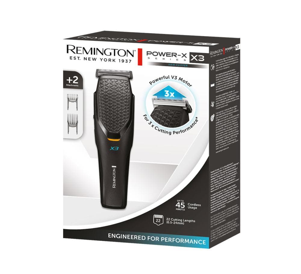 Remington strižnik las HC3000 Power-X Series X3 Akcija v trgovini E.Leclerc