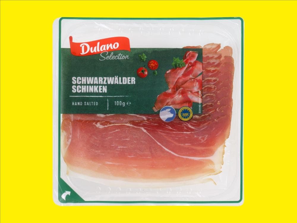Dulano Selection Schwarzwaldska šunka 100 g Akcija v trgovini Lidl