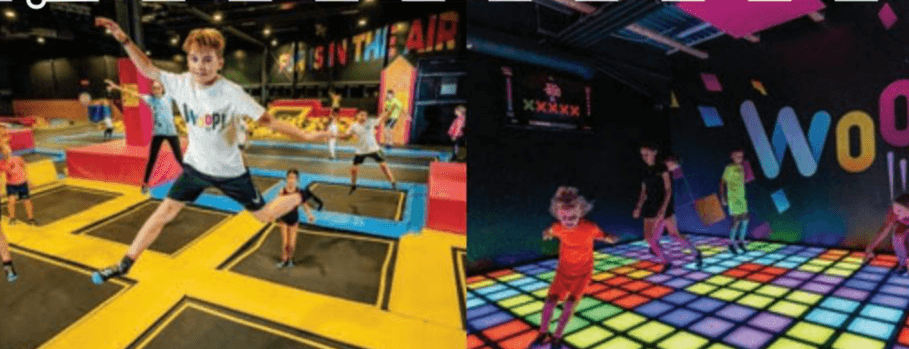 Woop! Fun park 60 min Akcija v trgovini Tuš