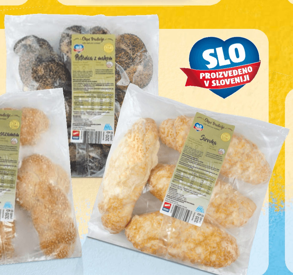 Okus tradicije Sirovke/Pletenice 4 x 80 g Akcija v trgovini Hofer