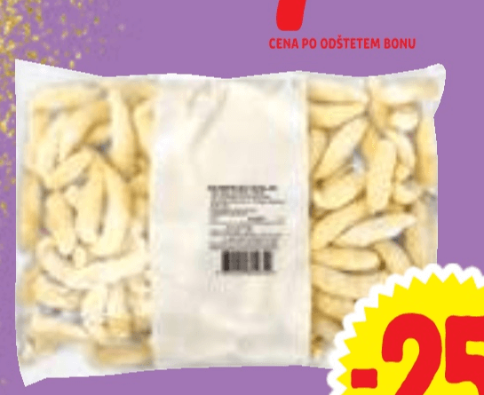 Krompirjevi svaljki 1 kg Akcija v trgovini Jager