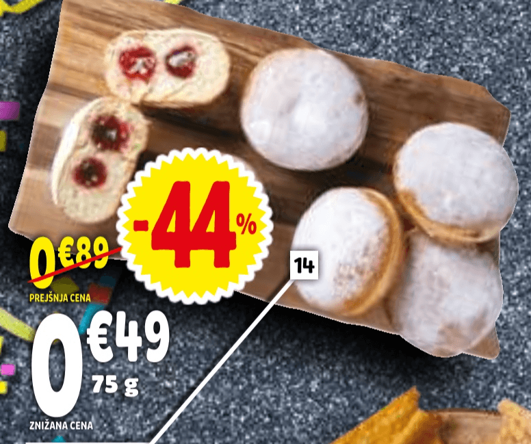 Krof 75 g Akcija v trgovini E.Leclerc