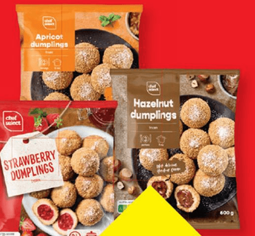 Chef Select izbrani cmoki 600 g Akcija v trgovini Lidl