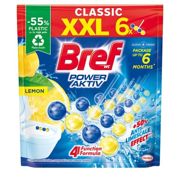 WC obešanka Bref 6x50g, 5x50g Akcija v trgovini Tuš