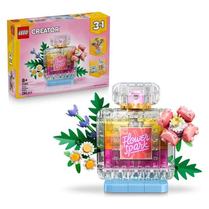 LEGO Creator Cvetlični okras – steklenička parfuma Akcija v trgovini Kompas Shop