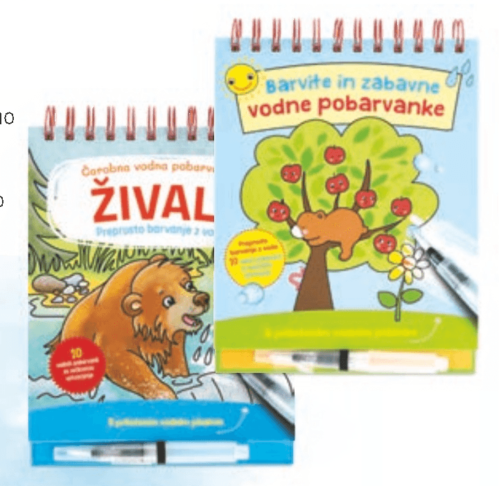 Pobarvanka 47-delni Akcija v trgovini Tedi