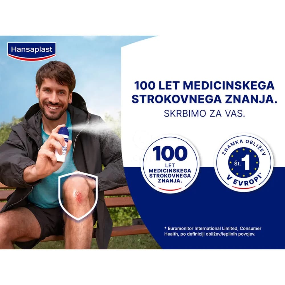Hansaplast Second Skin Protection obliž v spreju 40 ml Akcija v trgovini Dm