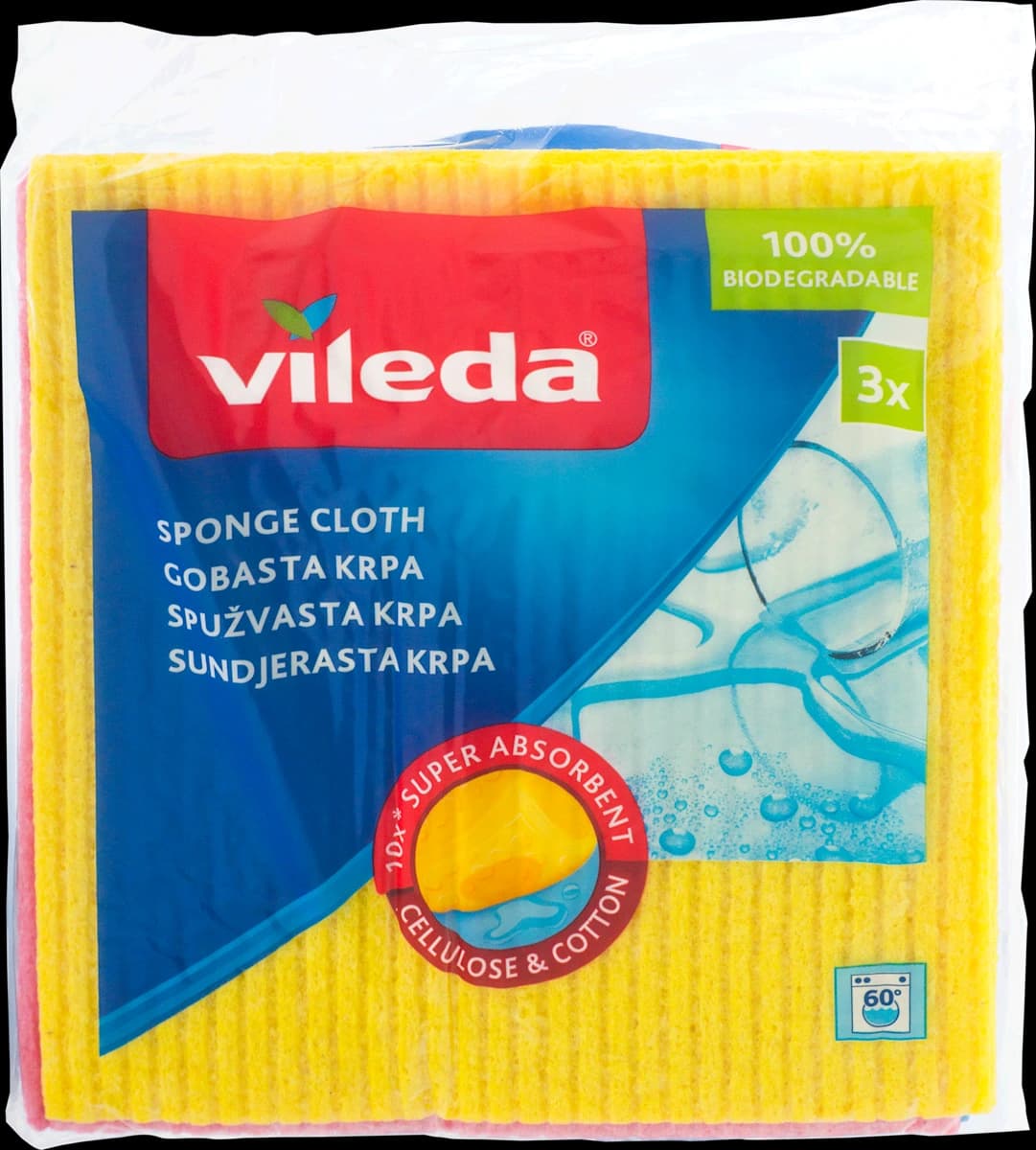 Vileda gobaste krpe in gobice Akcija v trgovini Mueller