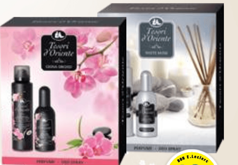 Ženski darilni set Tesori d'Oriente White Musk ali Orhidea Akcija v trgovini E.Leclerc
