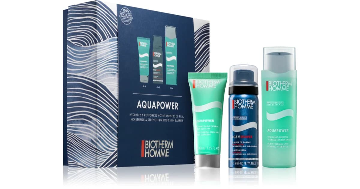 Biotherm Homme Aquapower set za moške Akcija v trgovini Kompas Shop
