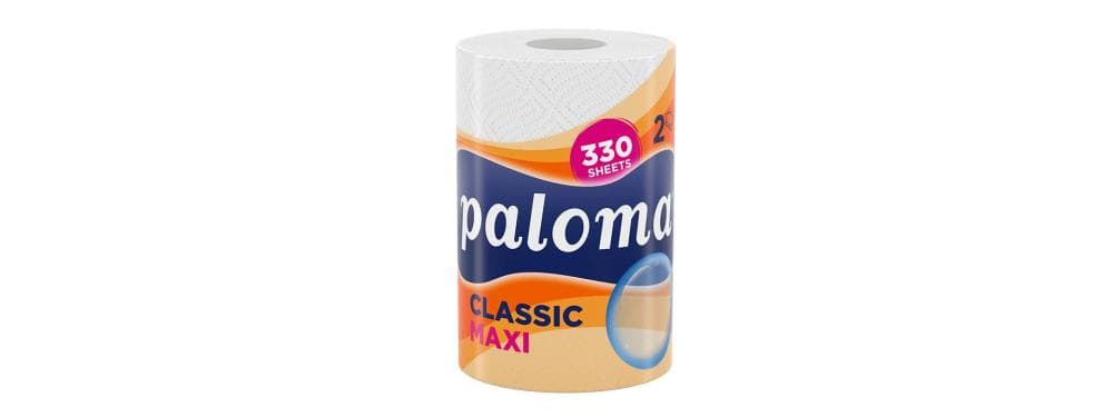 Papirnate brisače Paloma Classic Maxi 2 roli Akcija v trgovini Tuš