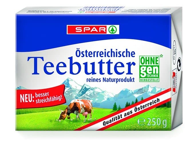 Čajno maslo 250 g SPAR Akcija v trgovini Spar