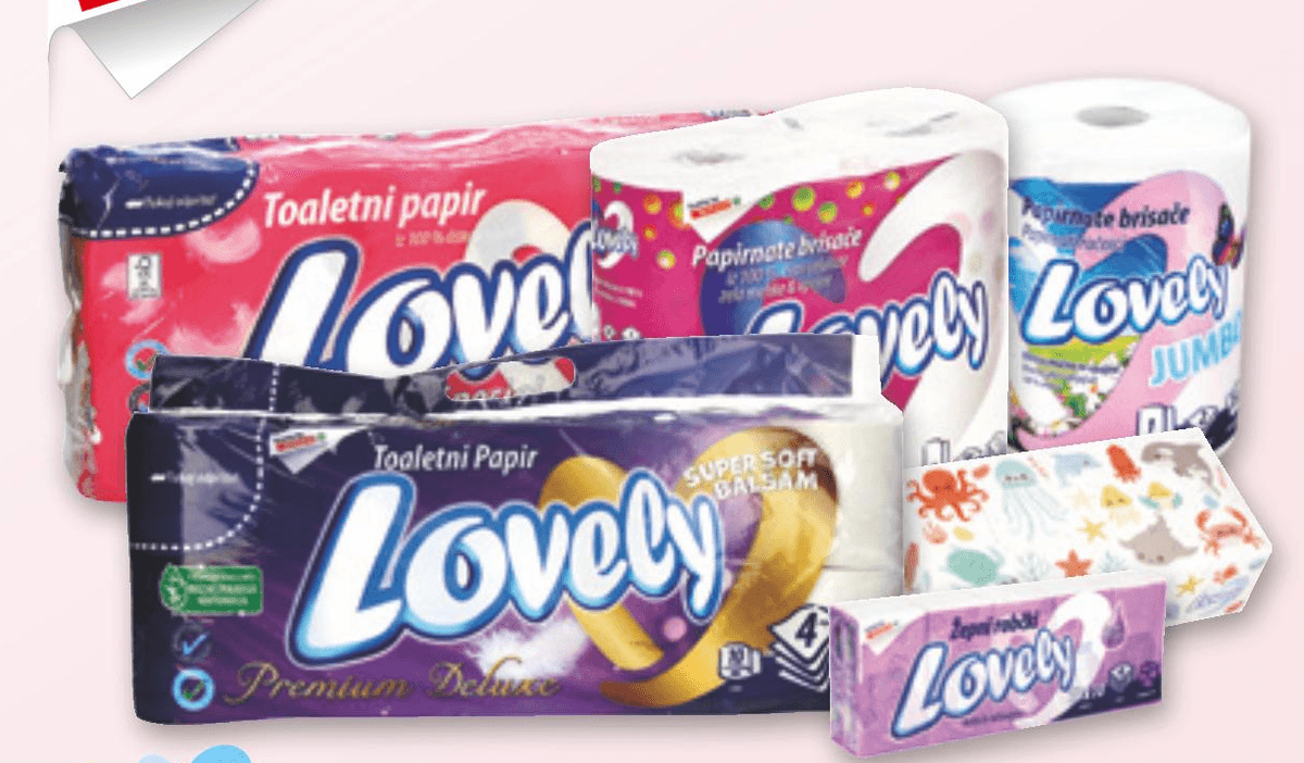 Izdelki Lovely Akcija v trgovini Spar