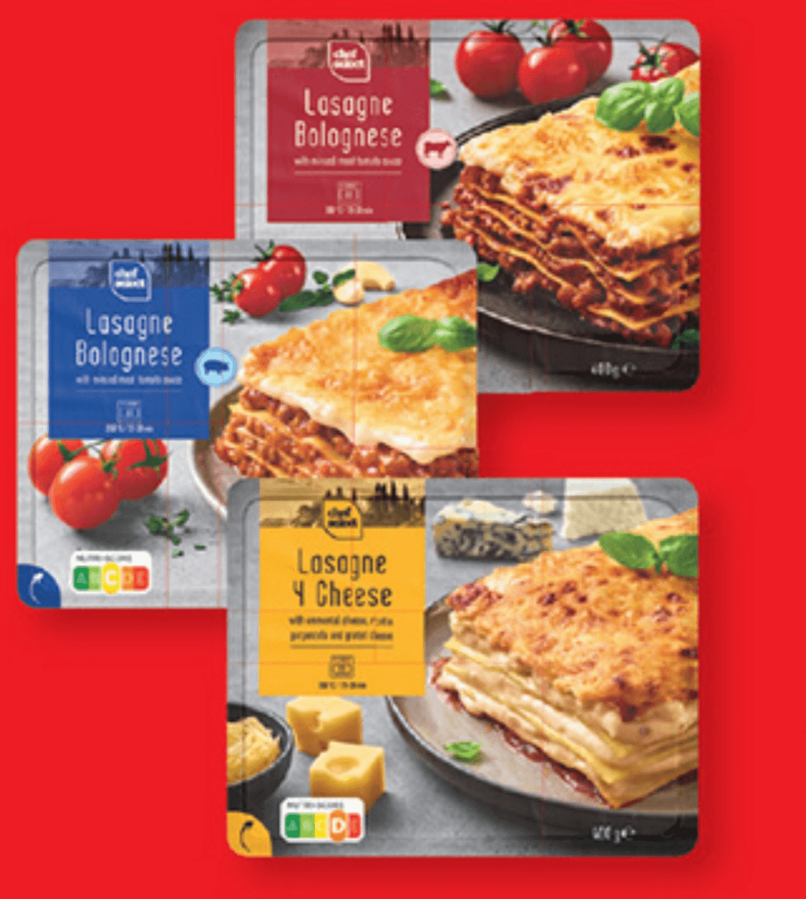 Chef Select lazanja 400 g Akcija v trgovini Lidl