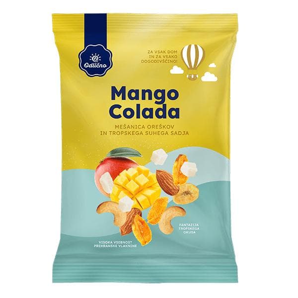 Mešanica Mango Colada 150 g Akcija v trgovini Spar