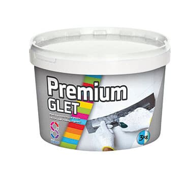 Stenska izravnalna masa PREMIUM GLET 3 kg Akcija v trgovini Pevex