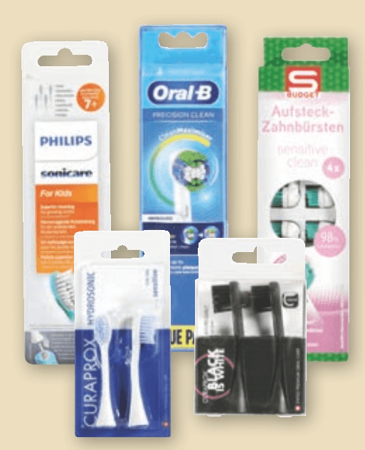 Nastavki za električne zobne ščetke Philips, Oral-B Akcija v trgovini Spar