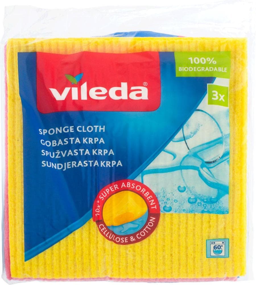 Vileda gobasta krpa 5/1 Akcija v trgovini E.Leclerc
