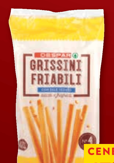 Despar Grisini Friabili 250 g Akcija v trgovini Spar