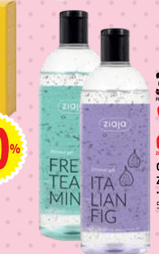 Gel za tuširanje Ziaja 500 ml Akcija v trgovini E.Leclerc
