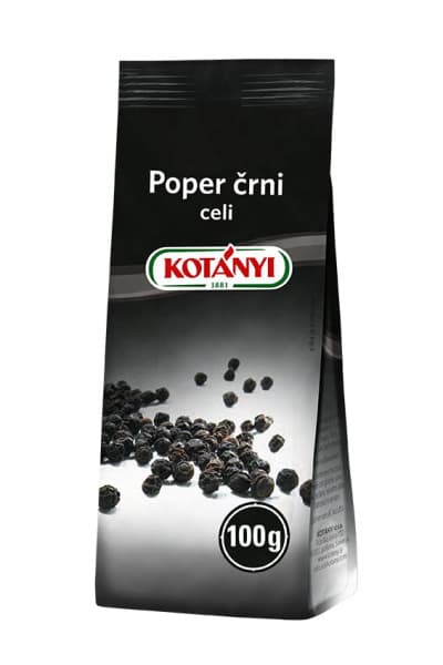 Poper črni Kotanyi 100 g Akcija v trgovini Jager