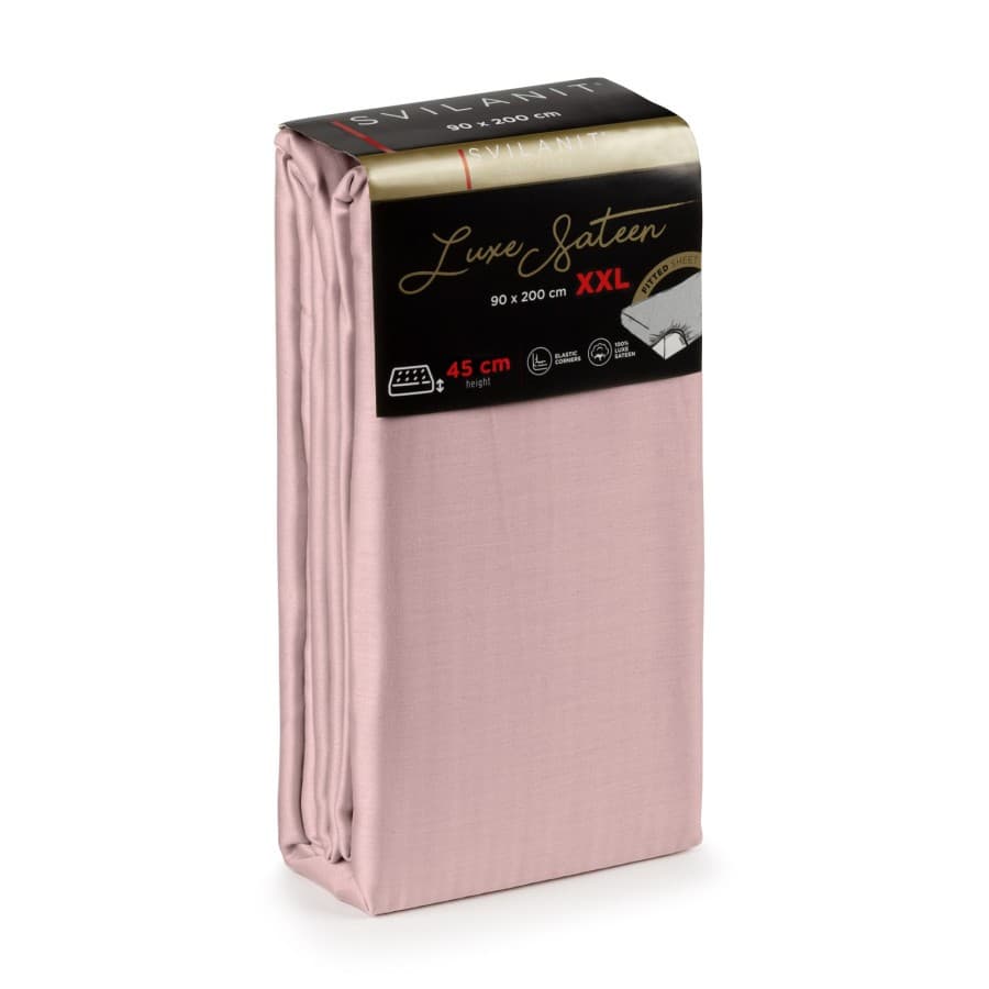Svilanit napenjalna rjuha Luxe saten 140/160 x 200 cm Akcija v trgovini Spar