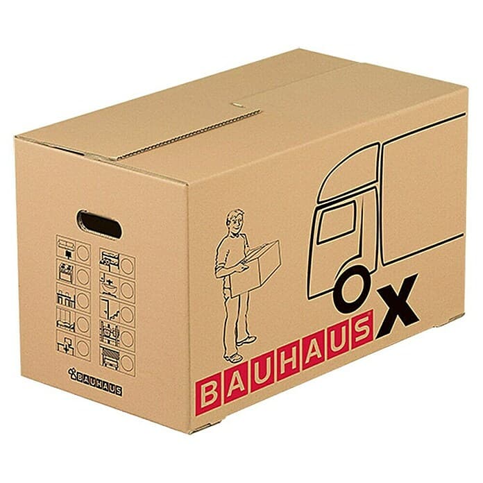 Kartonska škatla za selitev 'Multibox X' 62,5 x 34,5 x 38 cm, 82 l Akcija v trgovini Bauhaus