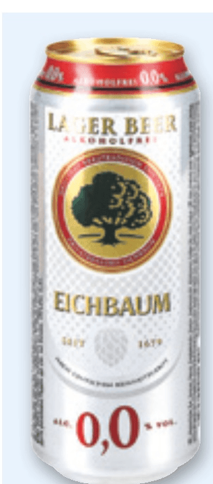 Eichbaum Brezalkoholno pivo Lager 0,5 l Akcija v trgovini Spar