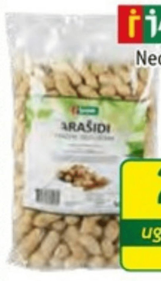 Jager praženi arašidi 500 g Akcija v trgovini Jager
