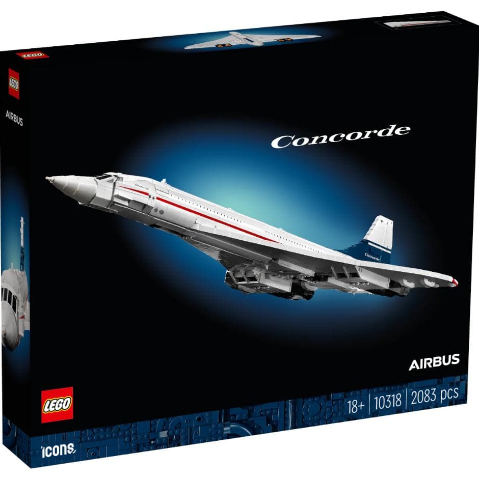 LEGO Icons Concorde Akcija v trgovini Kompas Shop