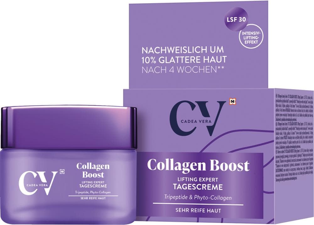 CV Collagen Boost dnevna ali nočna krema ali serum 50 ml ali 30 ml Akcija v trgovini Mueller