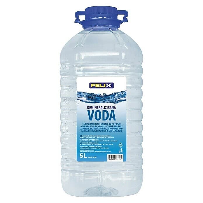 Demineralizirana voda 5 l Felix Akcija v trgovini Bauhaus