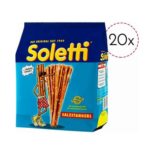 Slane palčke Soletti 230 g Akcija v trgovini Spar