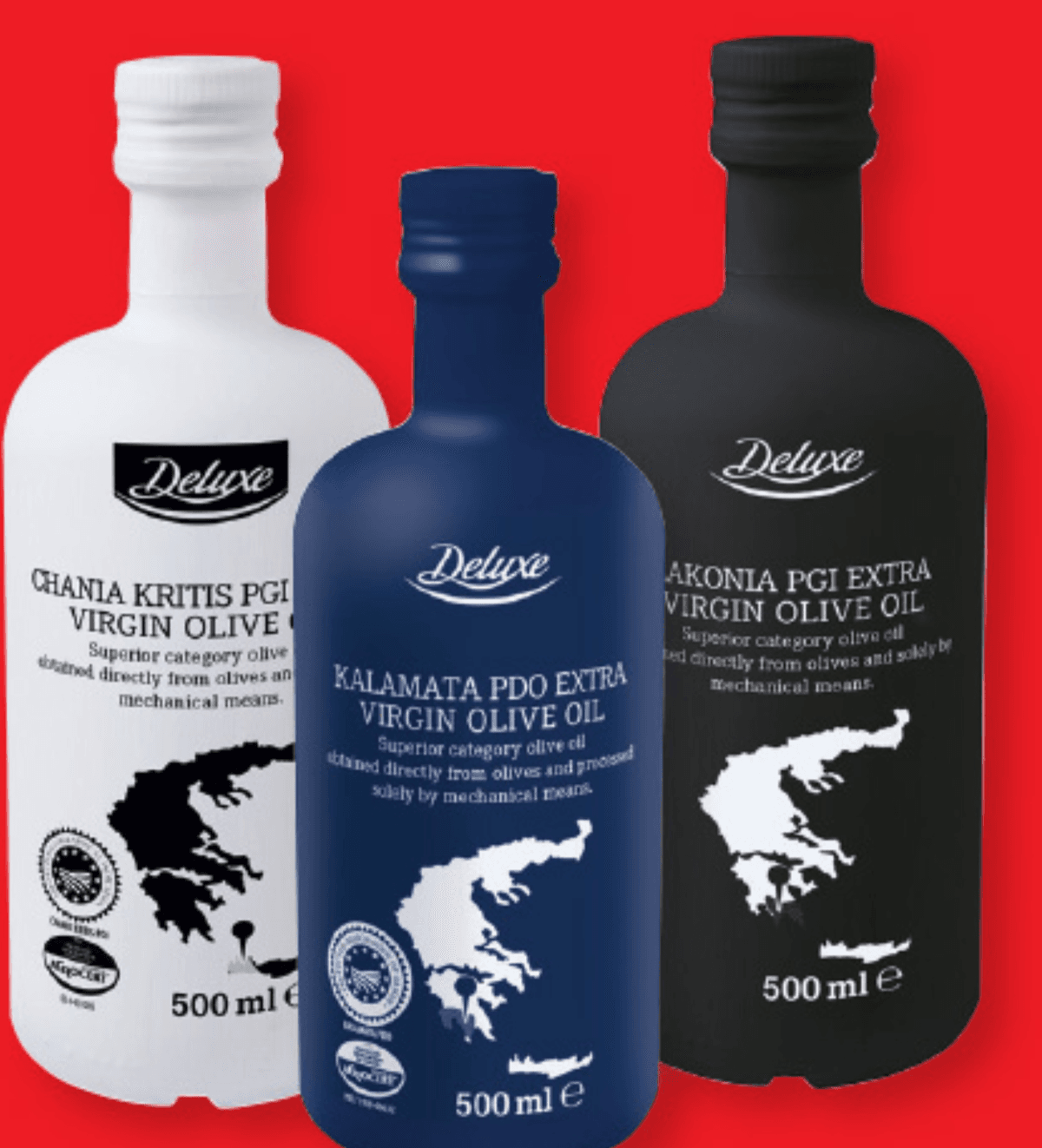 Deluxe ekstra deviško oljčno olje 500 ml Akcija v trgovini Lidl