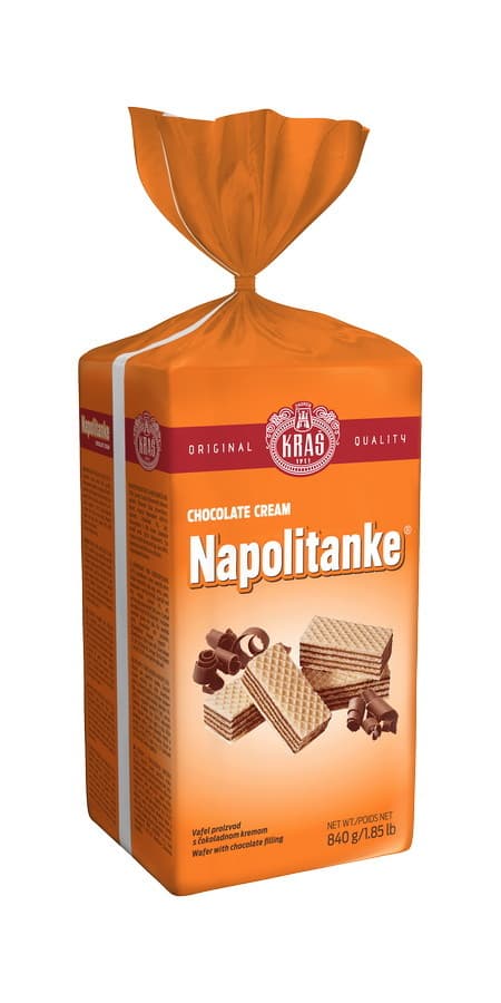 NAPOLITANKE KRAŠ 840 g Akcija v trgovini E.Leclerc