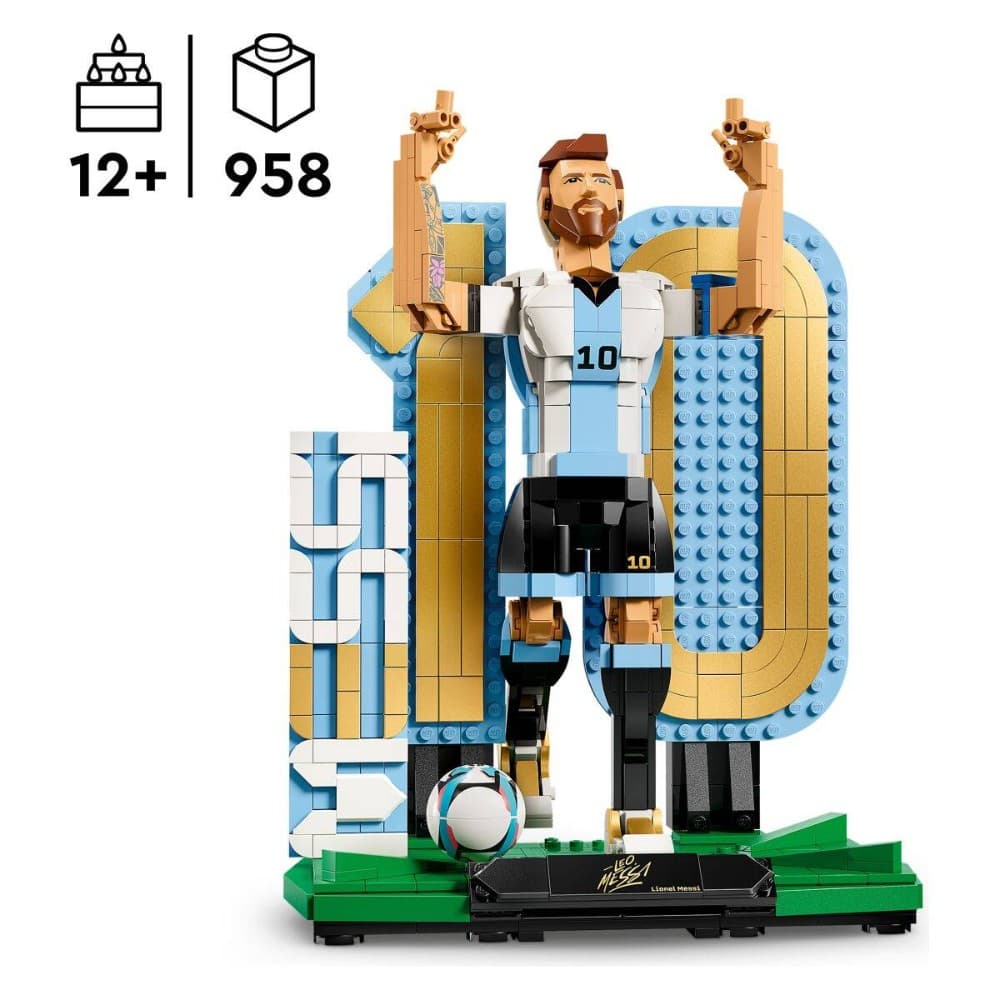 Kocke LEGO Lionel Messi Akcija v trgovini Mercator
